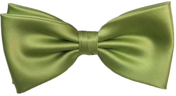 Fluga färdigknuten - limegrön - dako1930.se