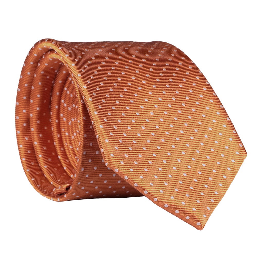 Sidenslips, mönstrad orange