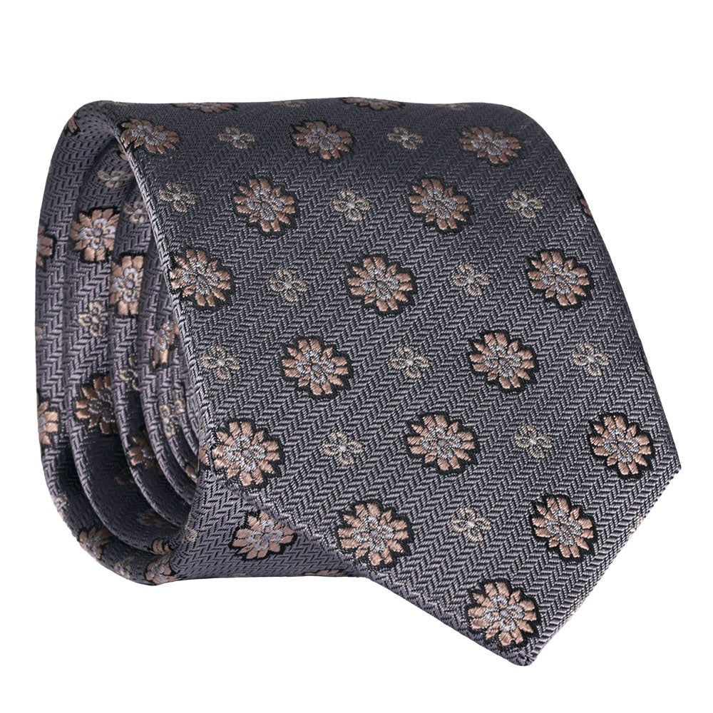 Sidenslips, mönstrad grå