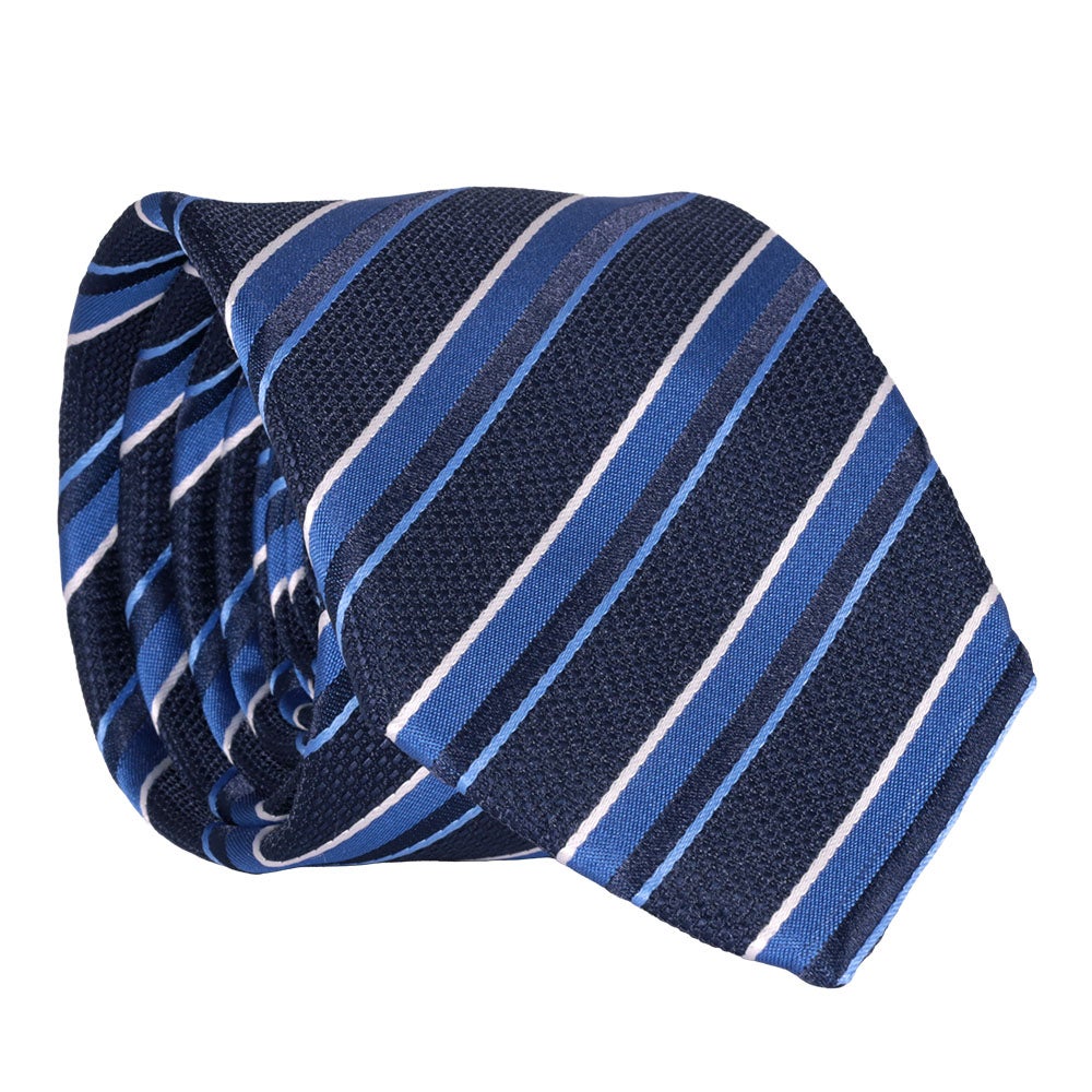 Slips mönstrad, marin