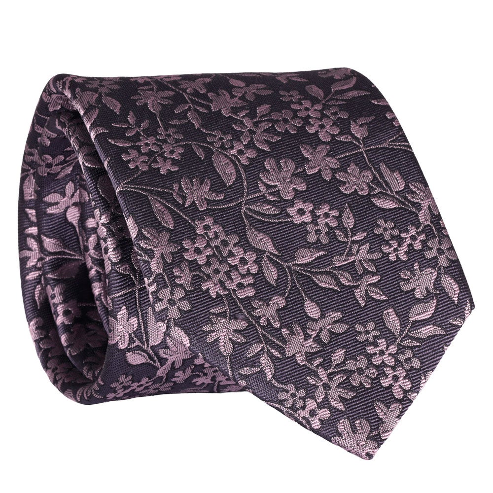 Sidenslips, mönstrad 037 rosa