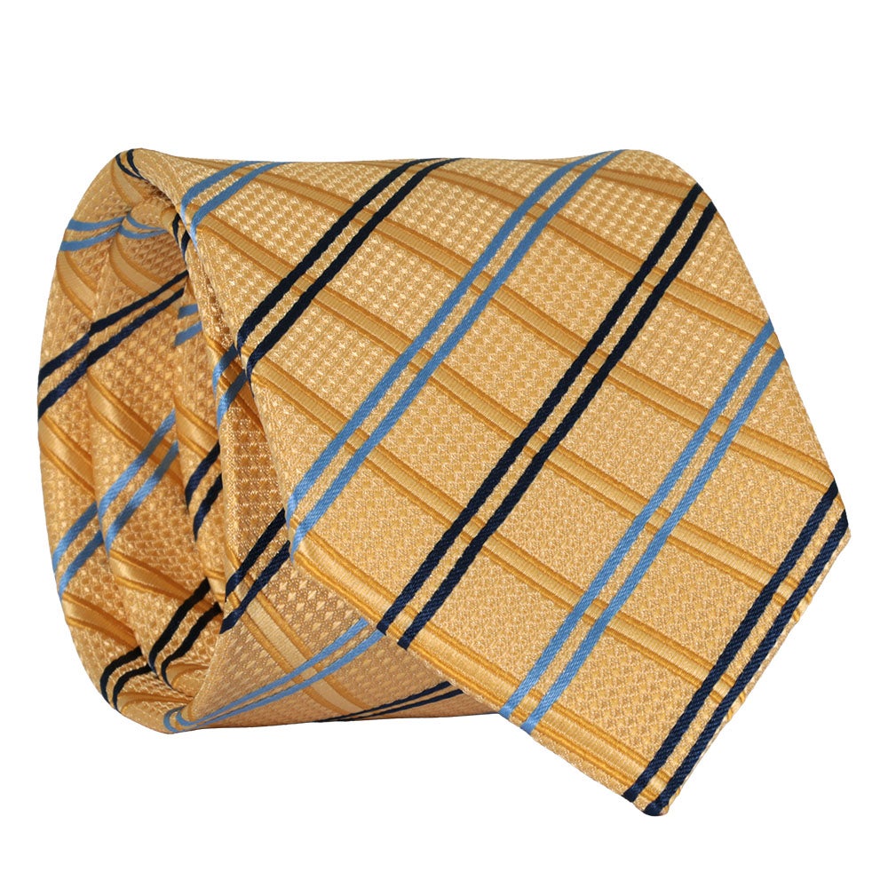 Slips mönstrad, gul