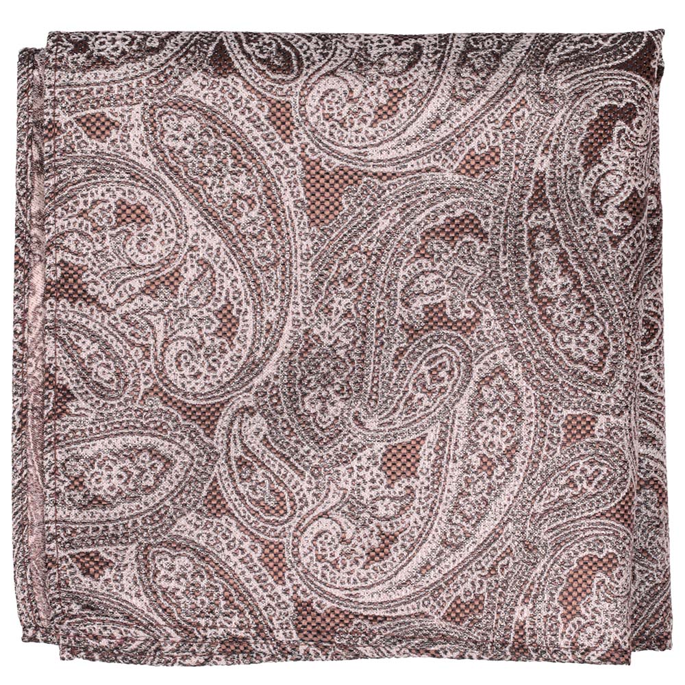 Ficknäsduk polyester mönstrad 19840 brun