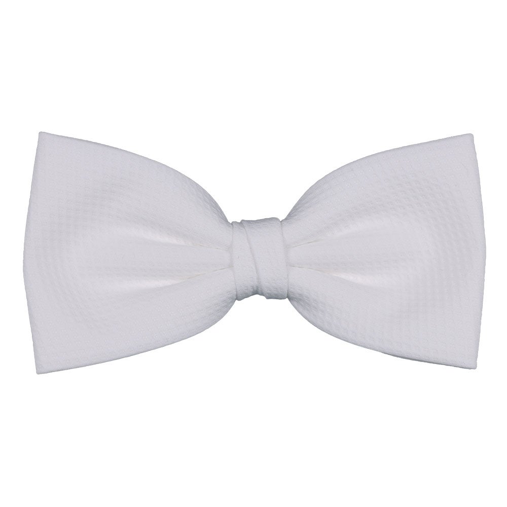 Fluga Bomull waffle pique vit 