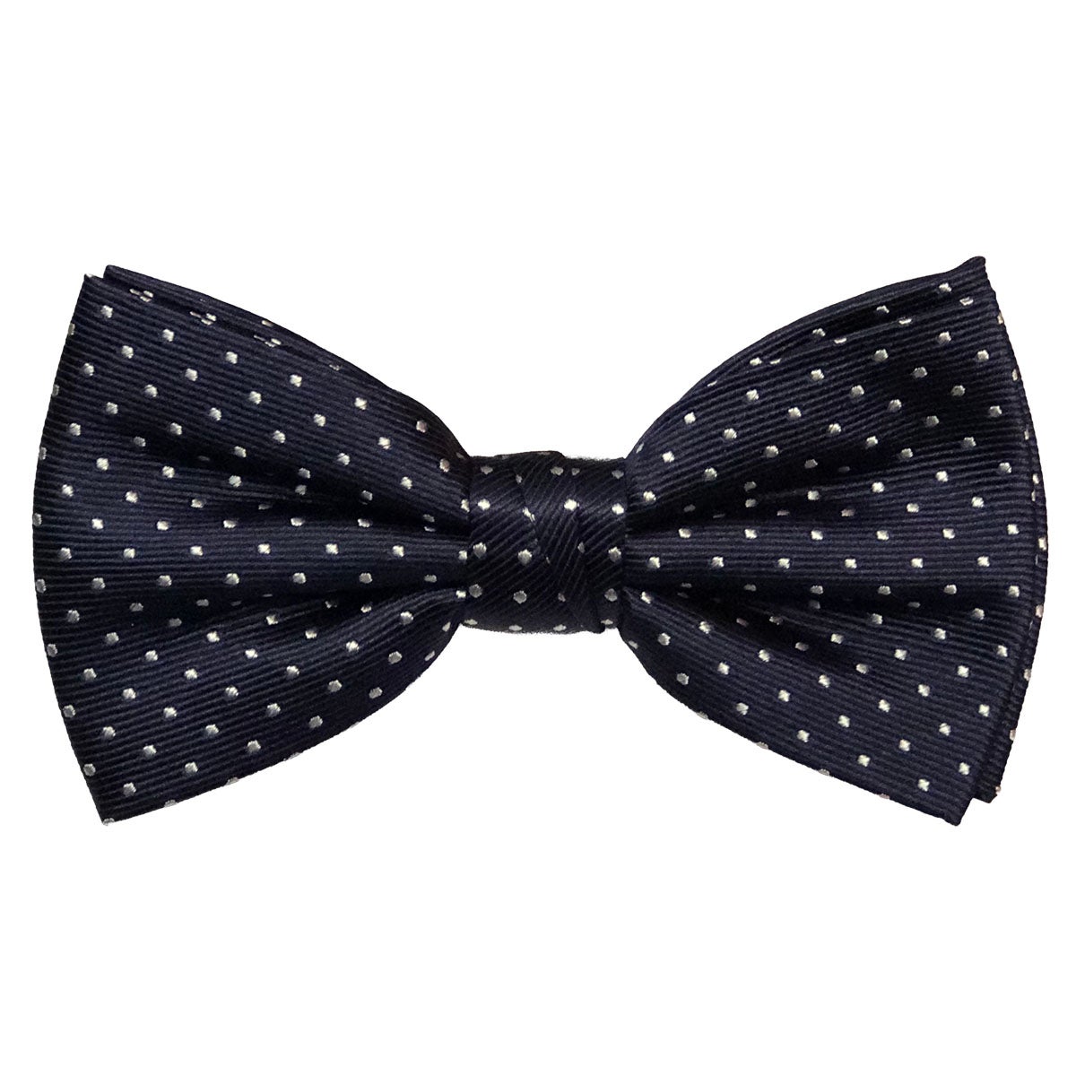 Sidenfluga, mönstrad 001 marinblå