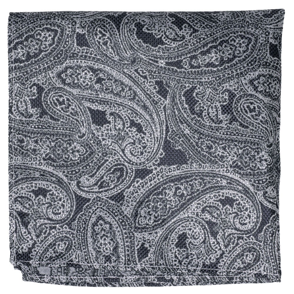 Ficknäsduk polyester mönstrad 19840 svart