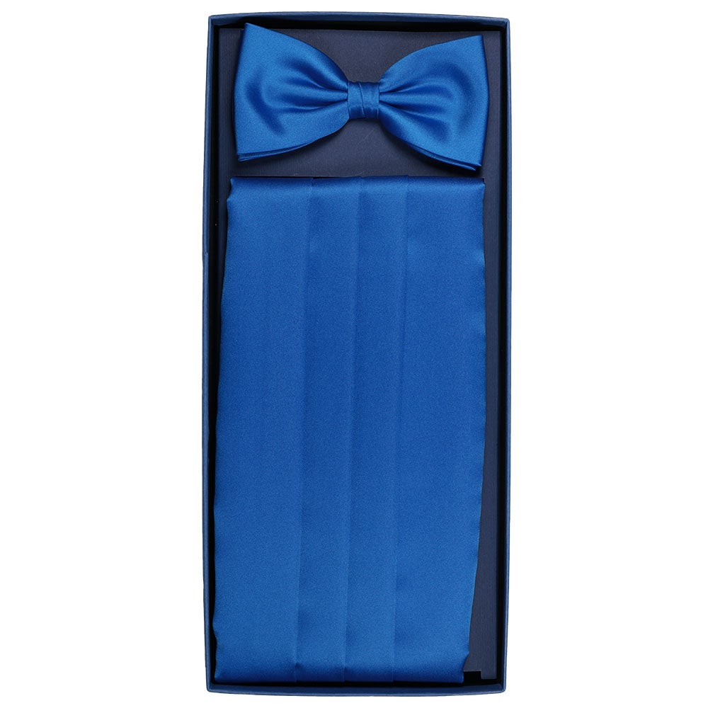 Cummerbund set kornblå 122