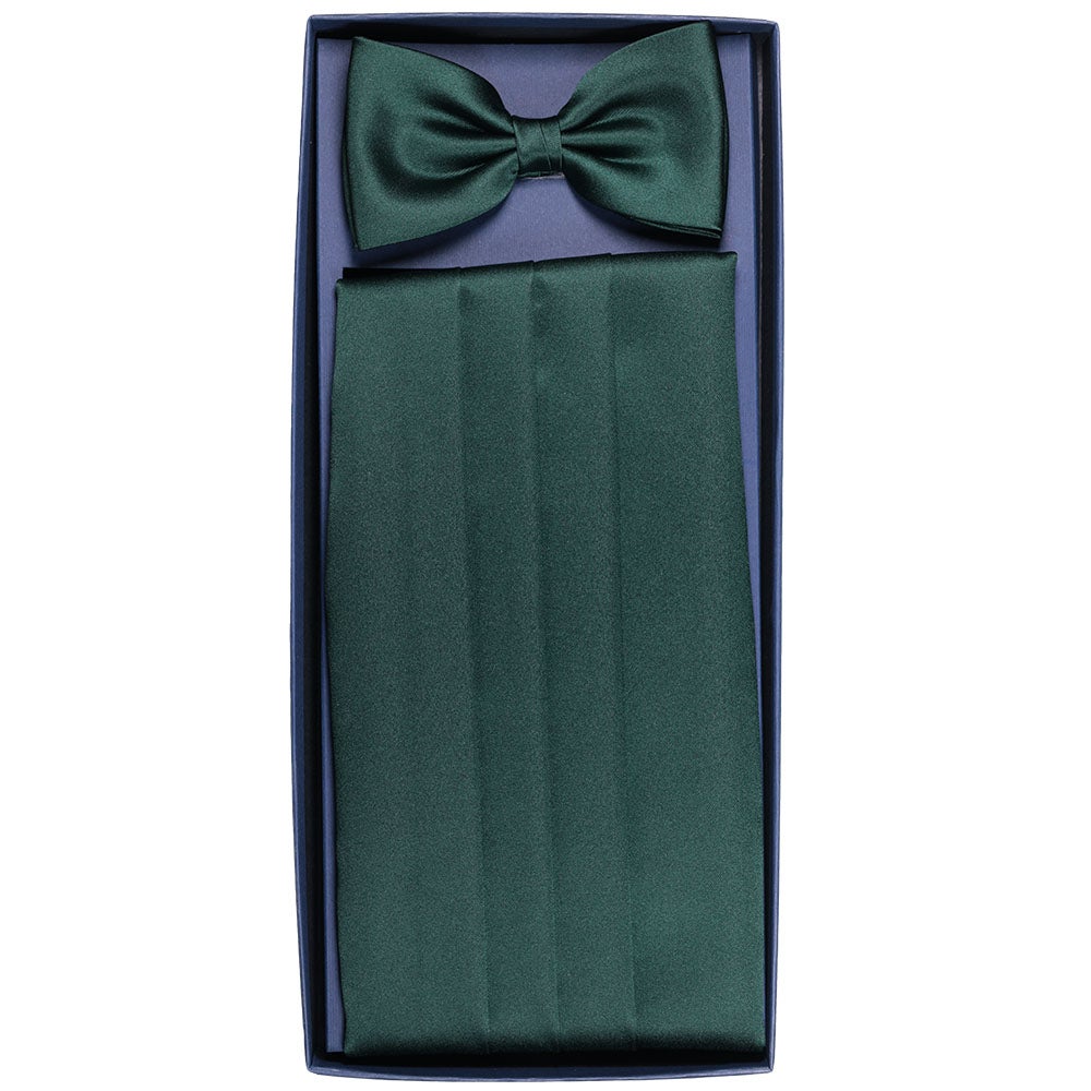 Cummerbund set mörkgrön 128