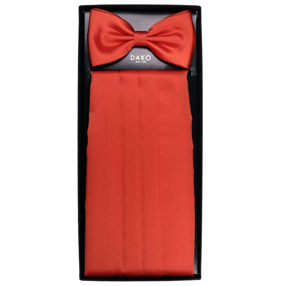 Cummerbund set orange 109