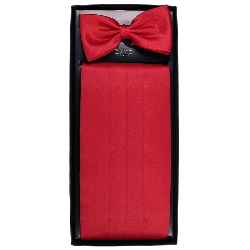 Cummerbund set röd 110