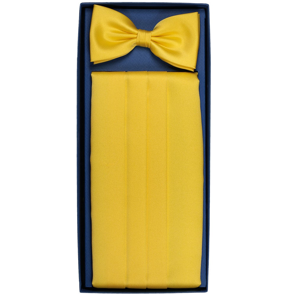 Cummerbund set gul 113