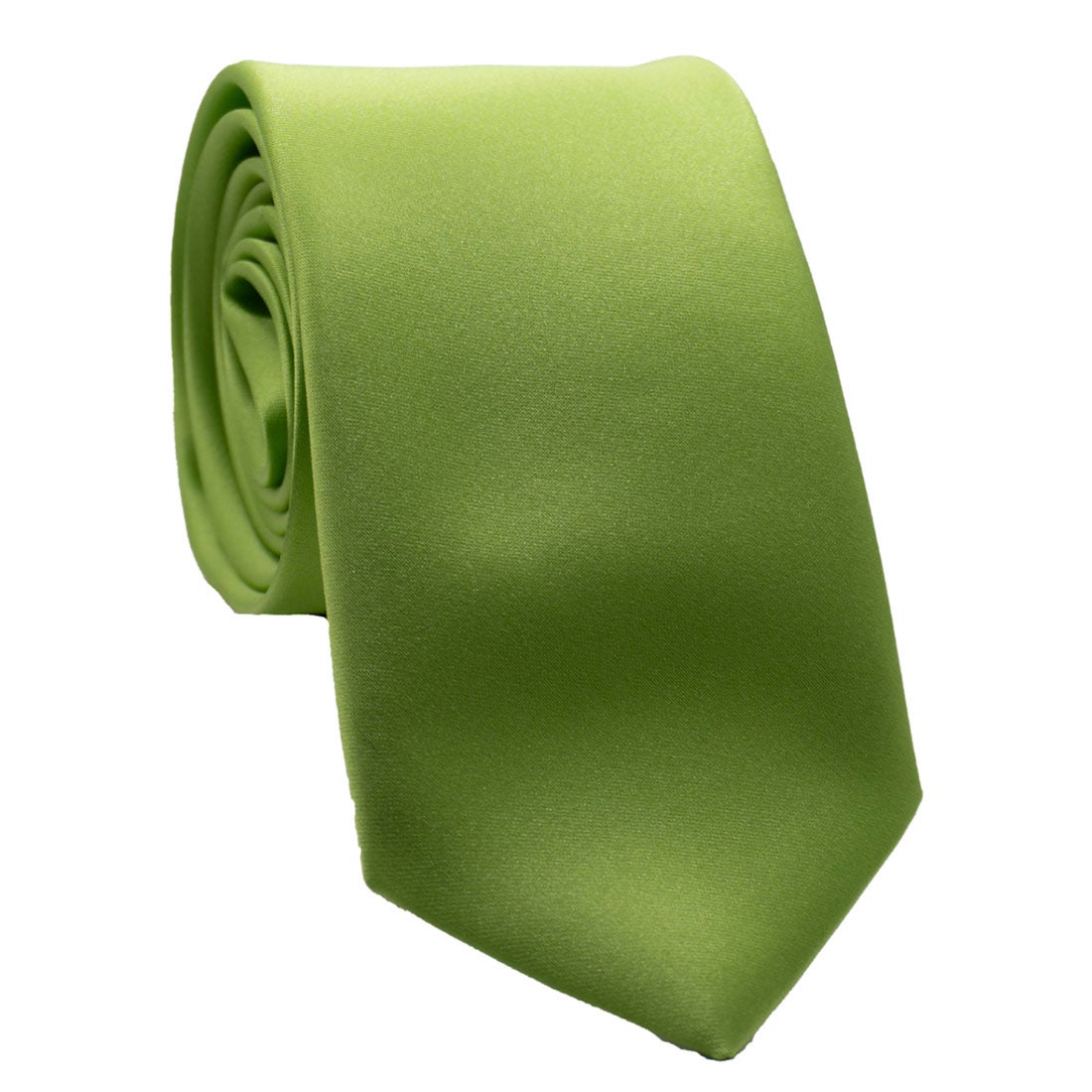 Slips, enfärgad limegrön