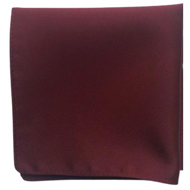 Ficknäsduk, enfärgad vinröd