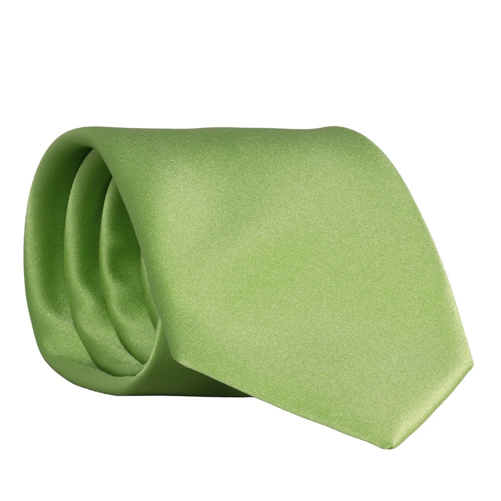 Slips, enfärgad limegrön