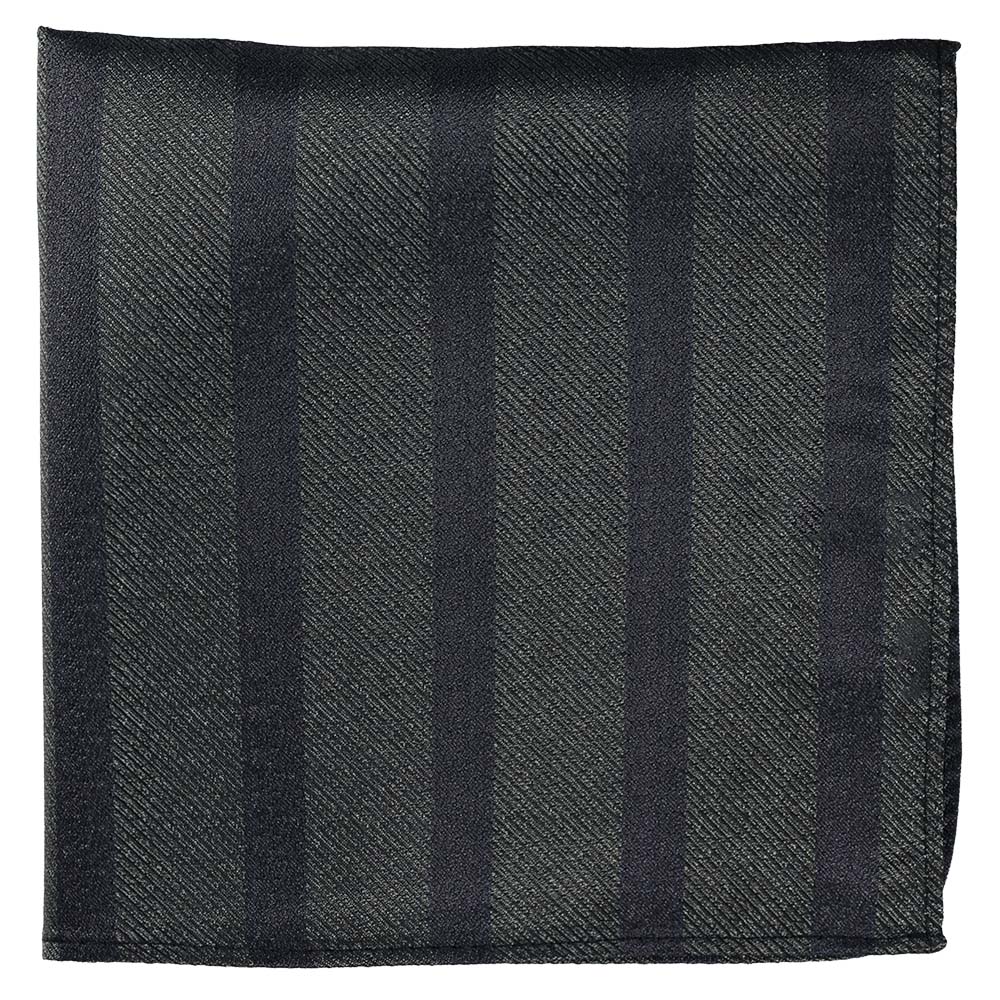 Sidennäsduk, mönstrad 003 grön