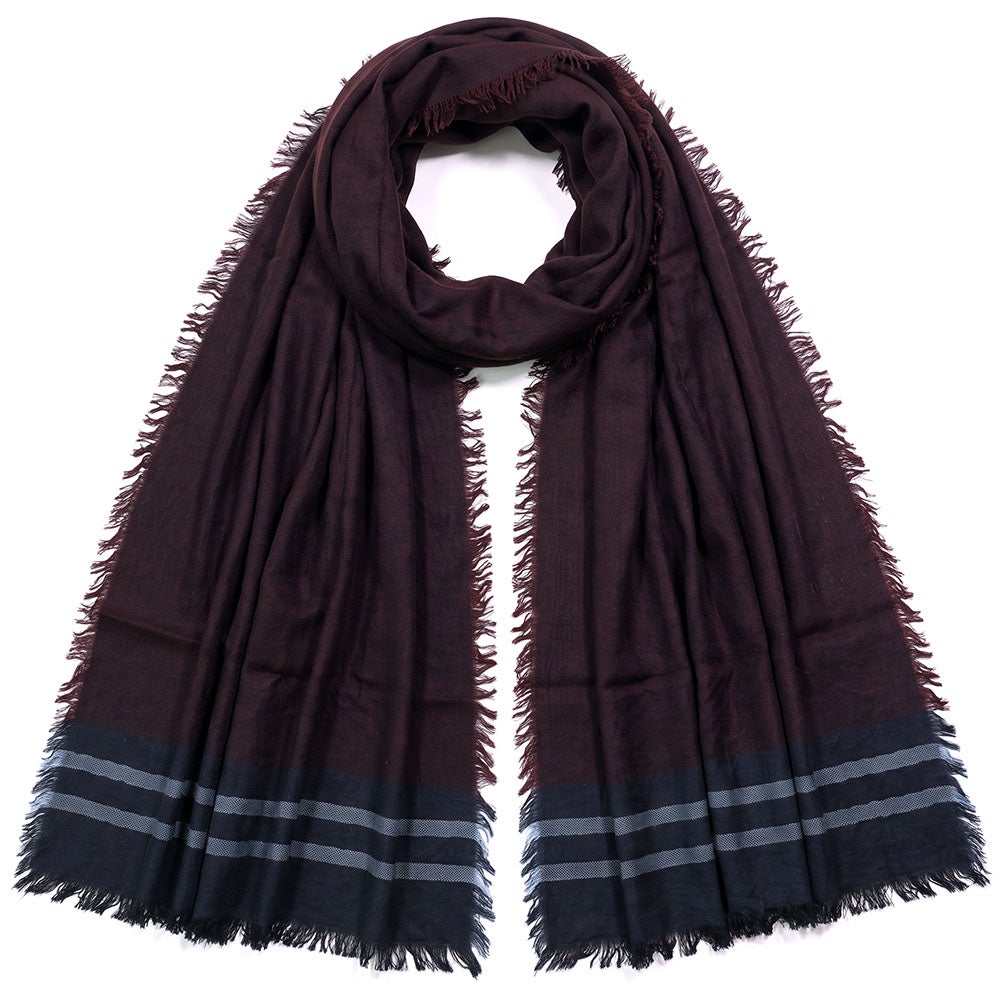 Scarf 3899, vinröd
