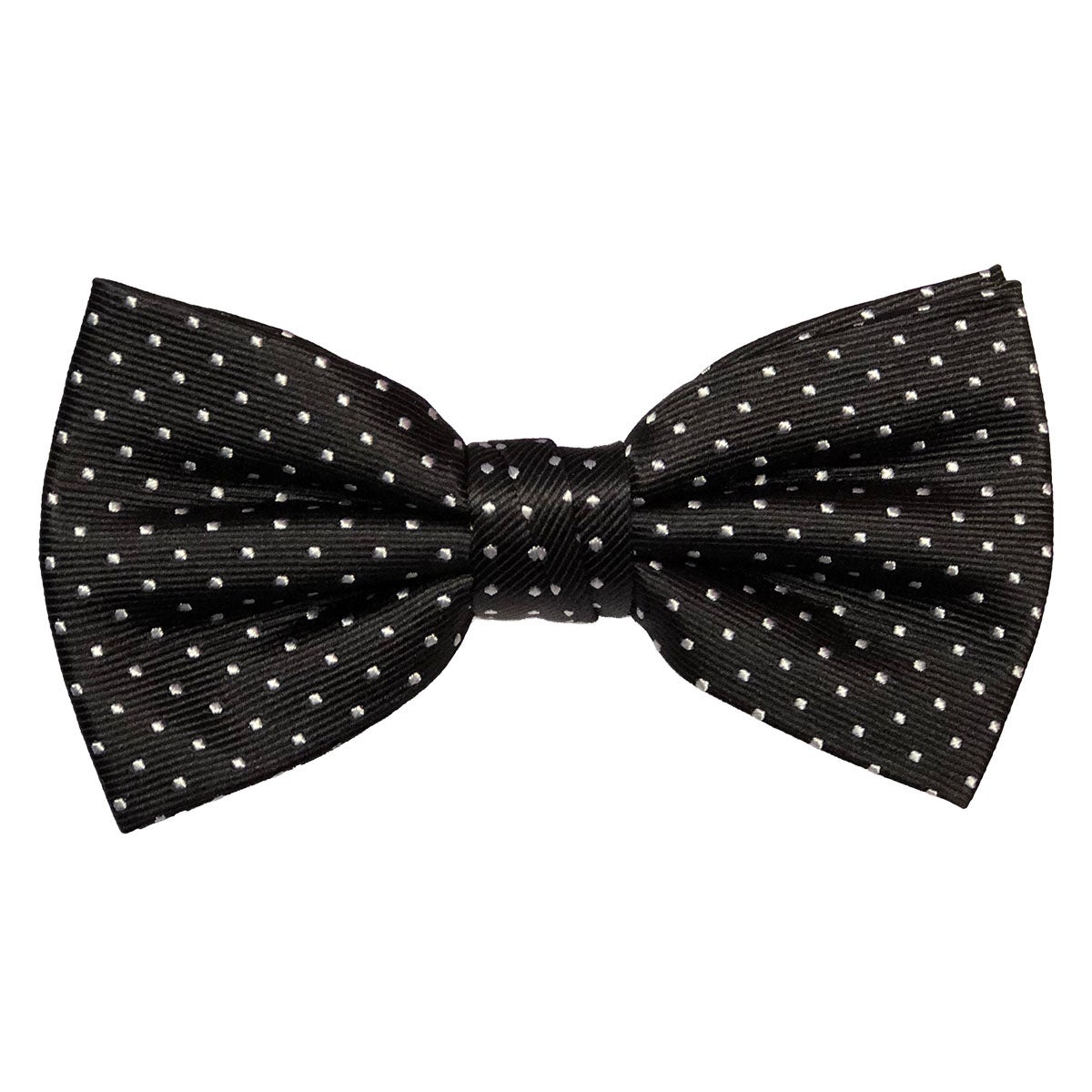 Sidenfluga, mönstrad 001 svart