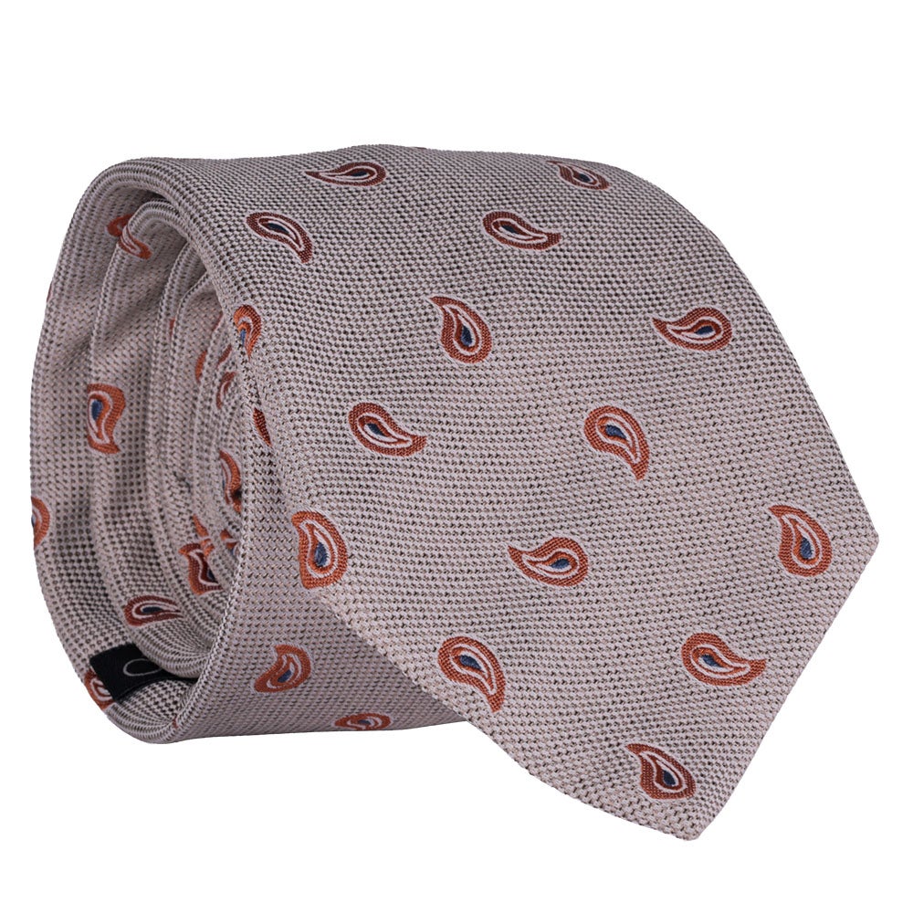 Slips siden mönster 015 beige