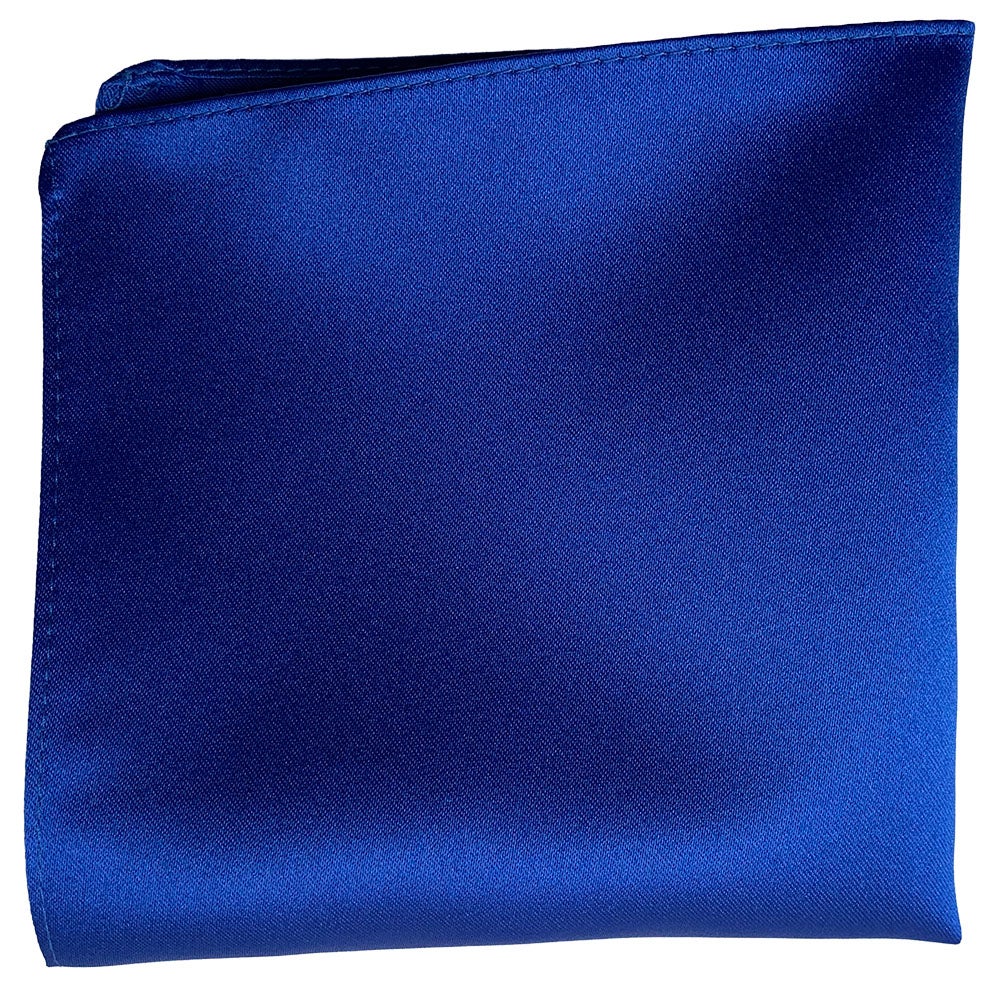 Sidennäsduk, slät kornblå