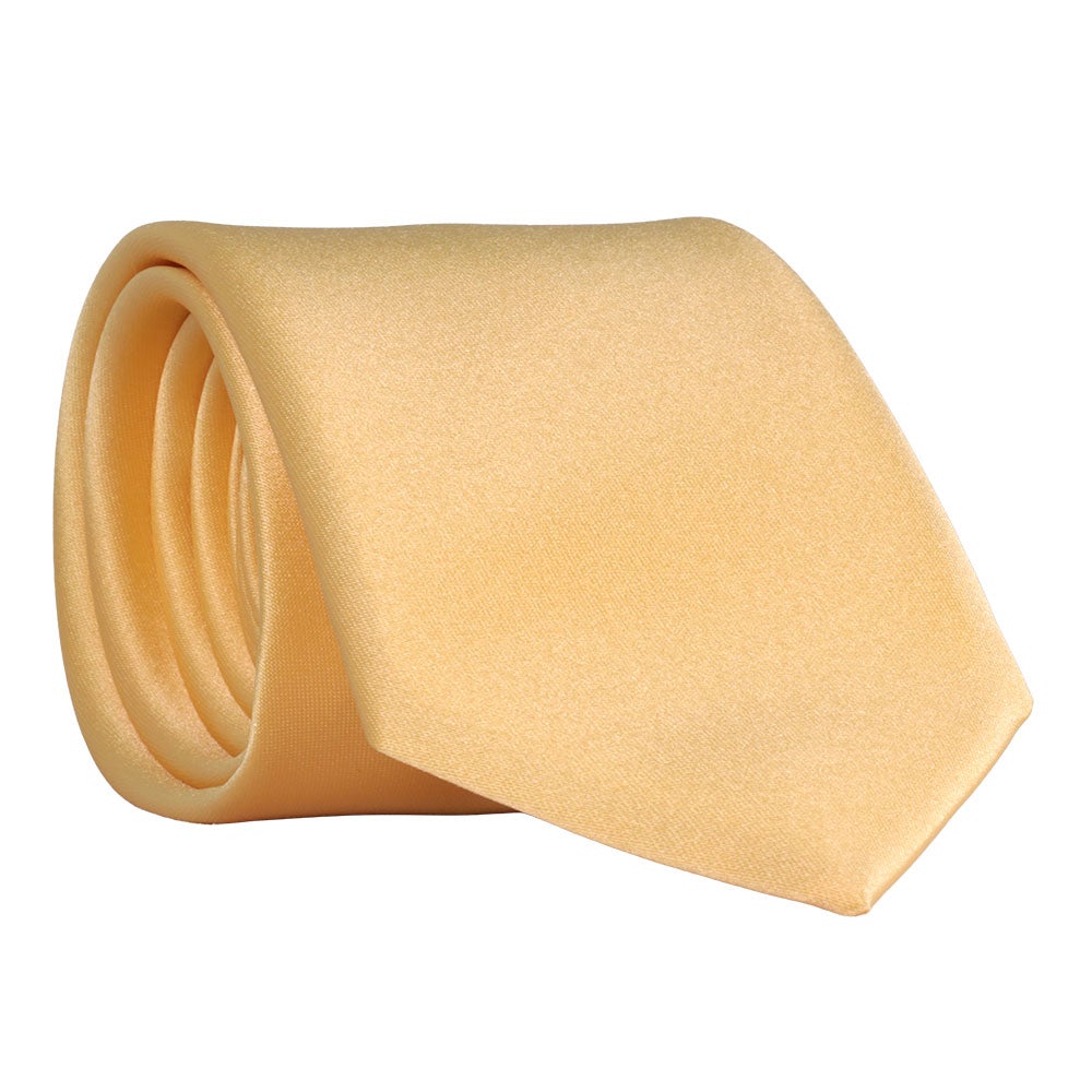 Slips, enfärgad guldgul