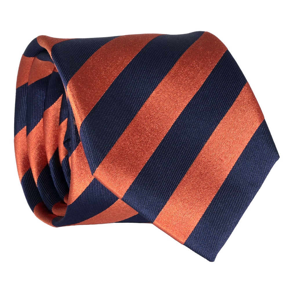 Sidenslips, mönstrad 024 orange