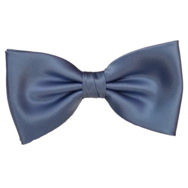 Fluga, enfärgad jeansblå