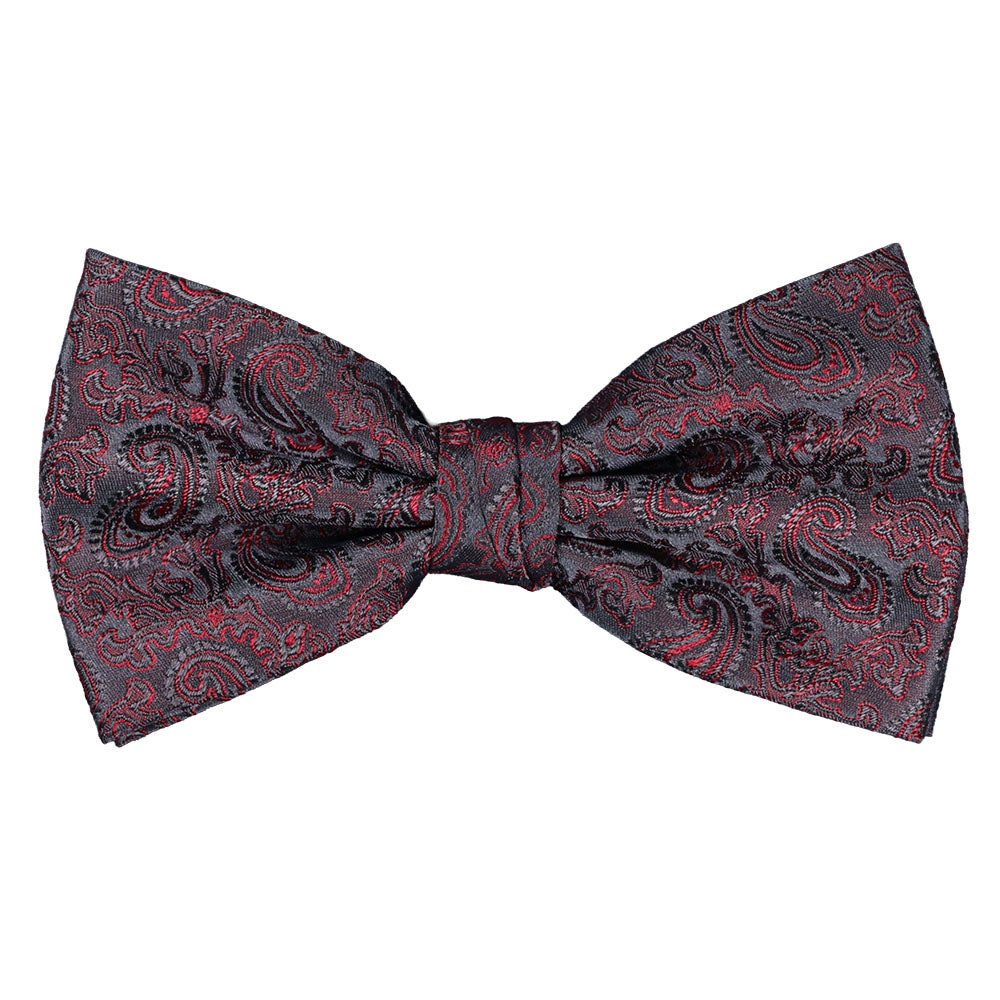 Sidenfluga, mönstrad 005 röd