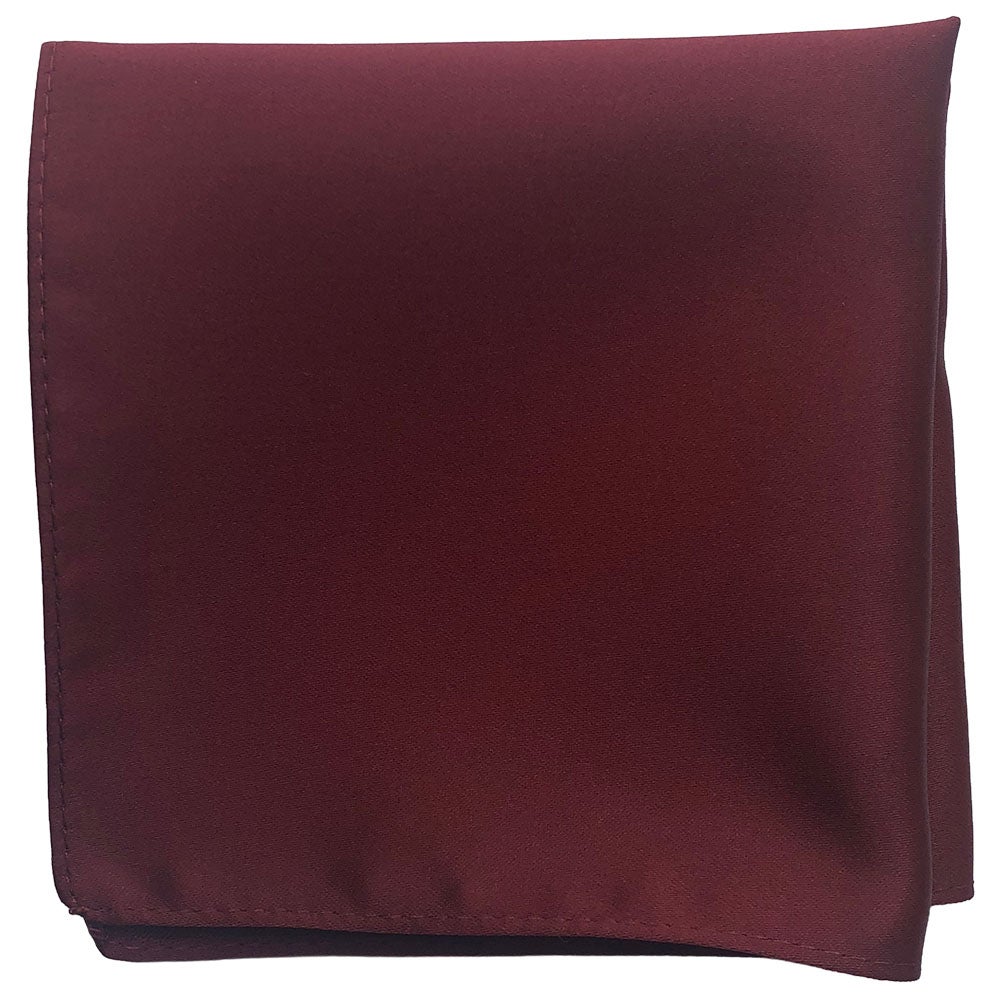 Sidennäsduk, slät vinröd