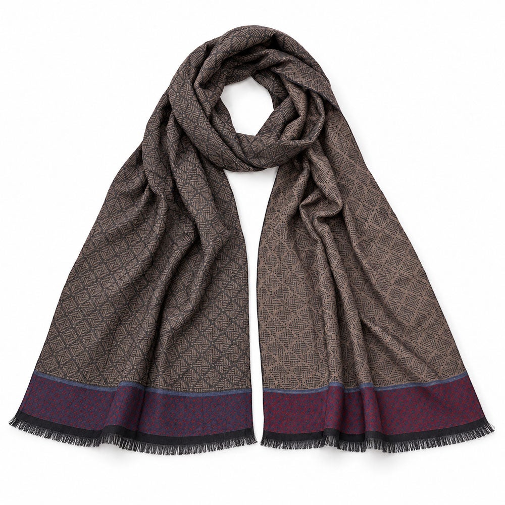Scarf 00201, brun