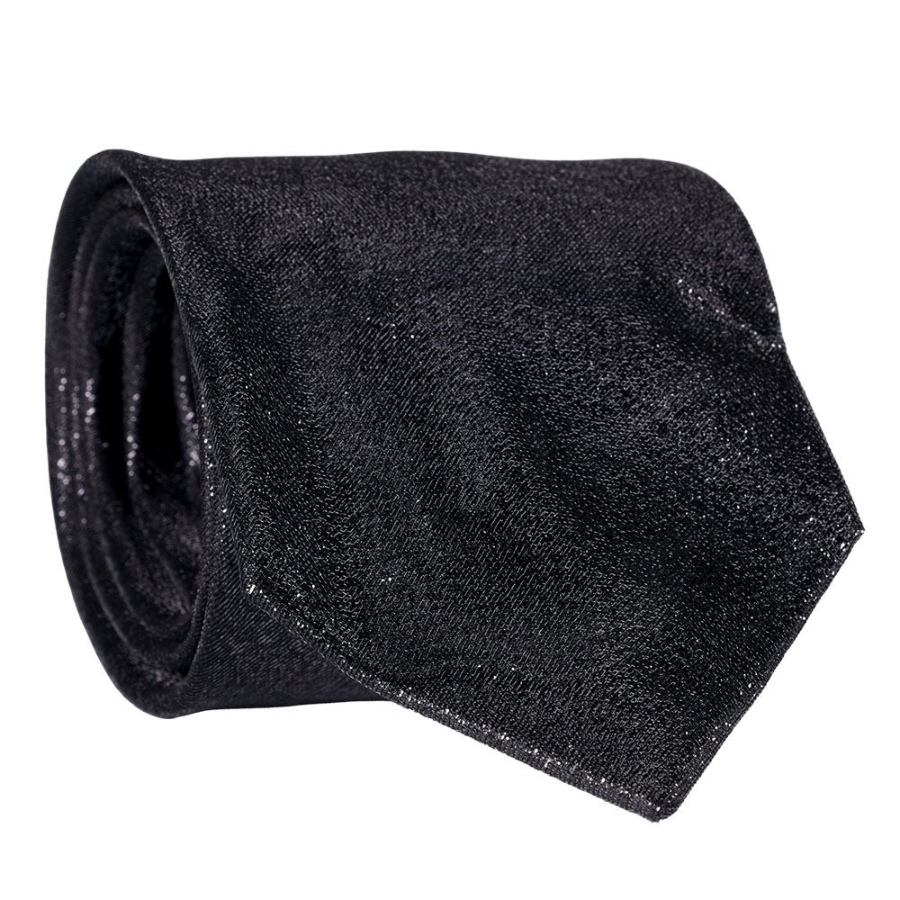 Slips glitter svart
