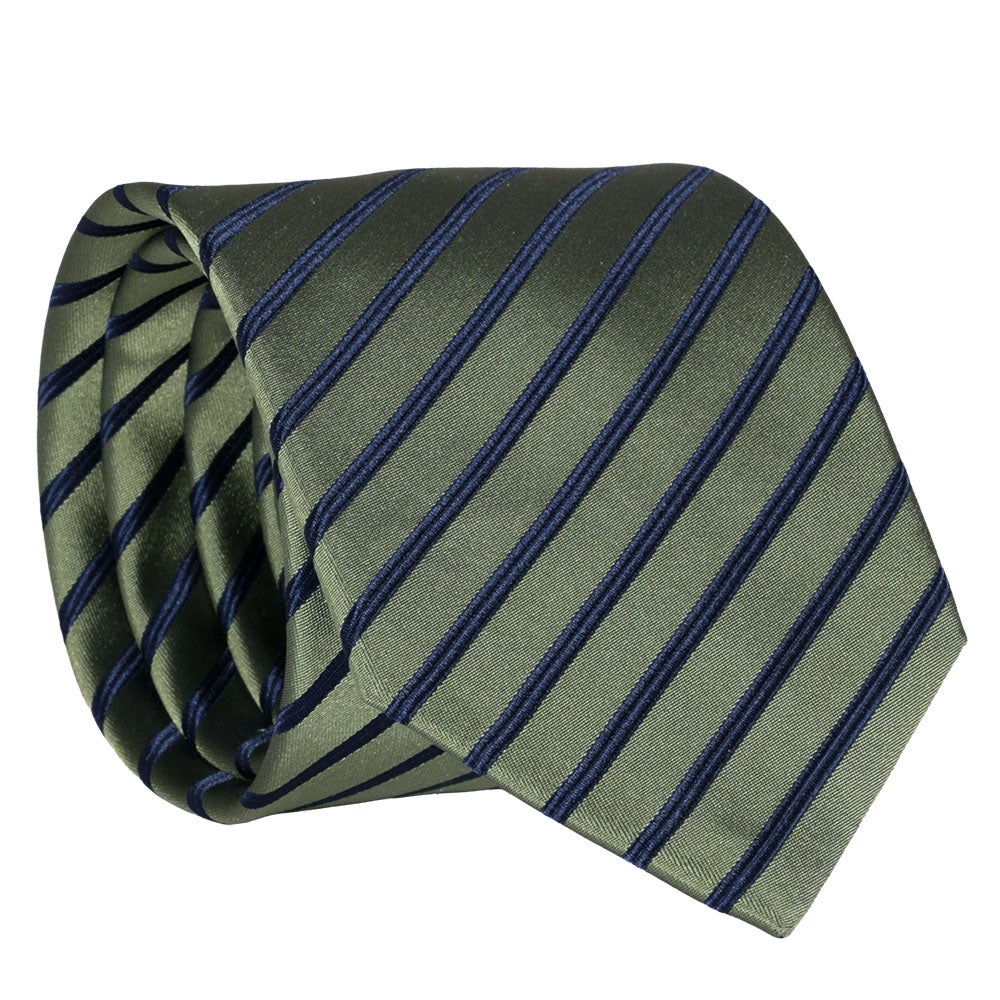 Sidenslips, mönstrad 036 grön