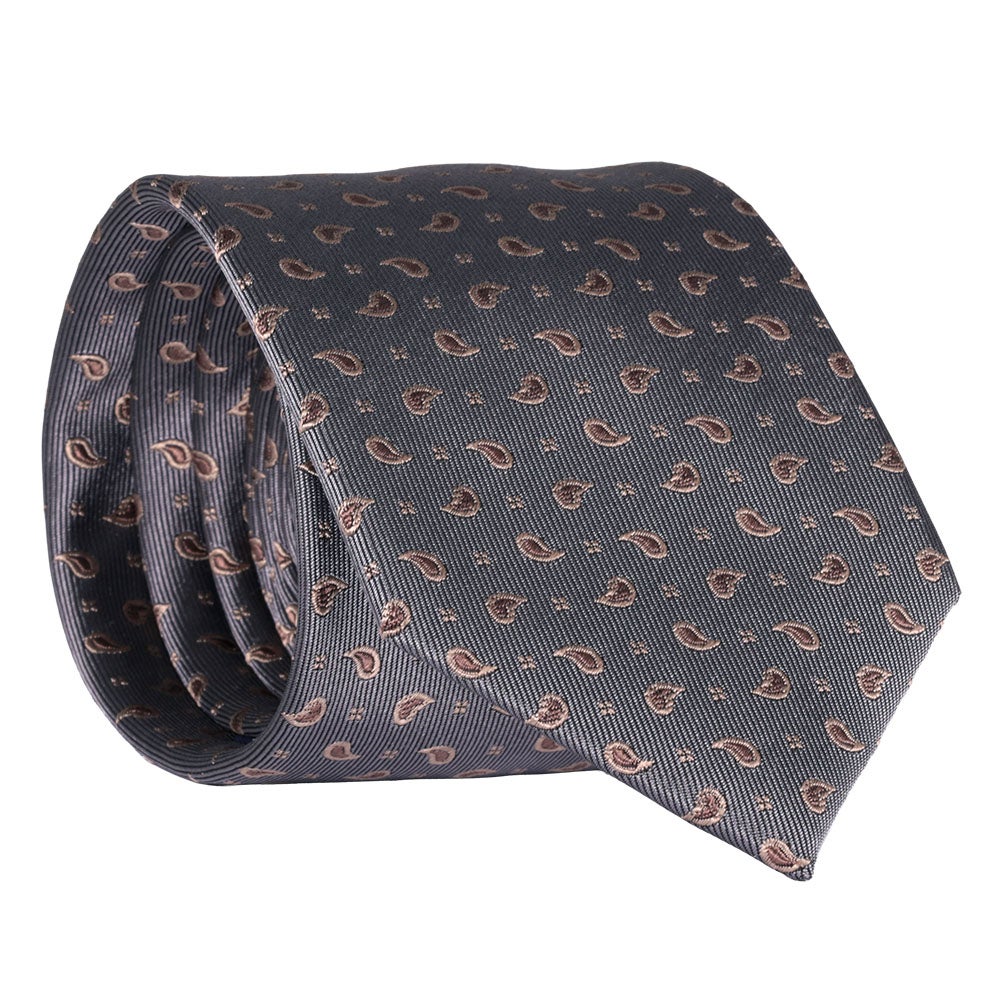 Sidenslips, mönstrad grå