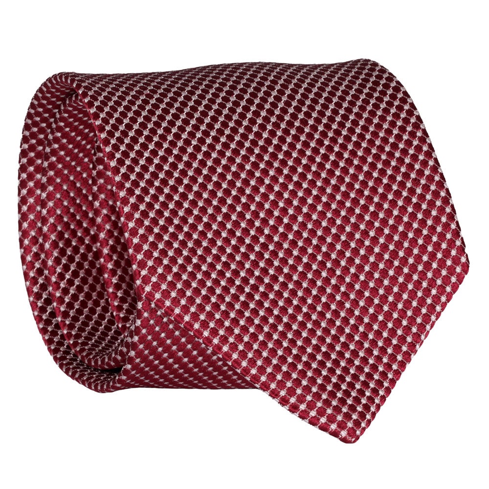 Sidenslips, mönstrad 034 röd