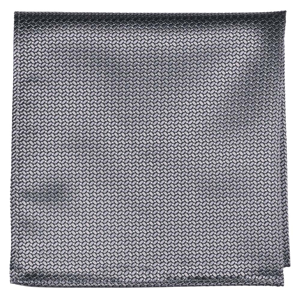 Sidennäsduk, mönstrad grå