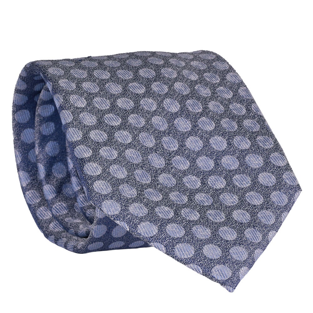 Slips siden mönster 028 jeansblå