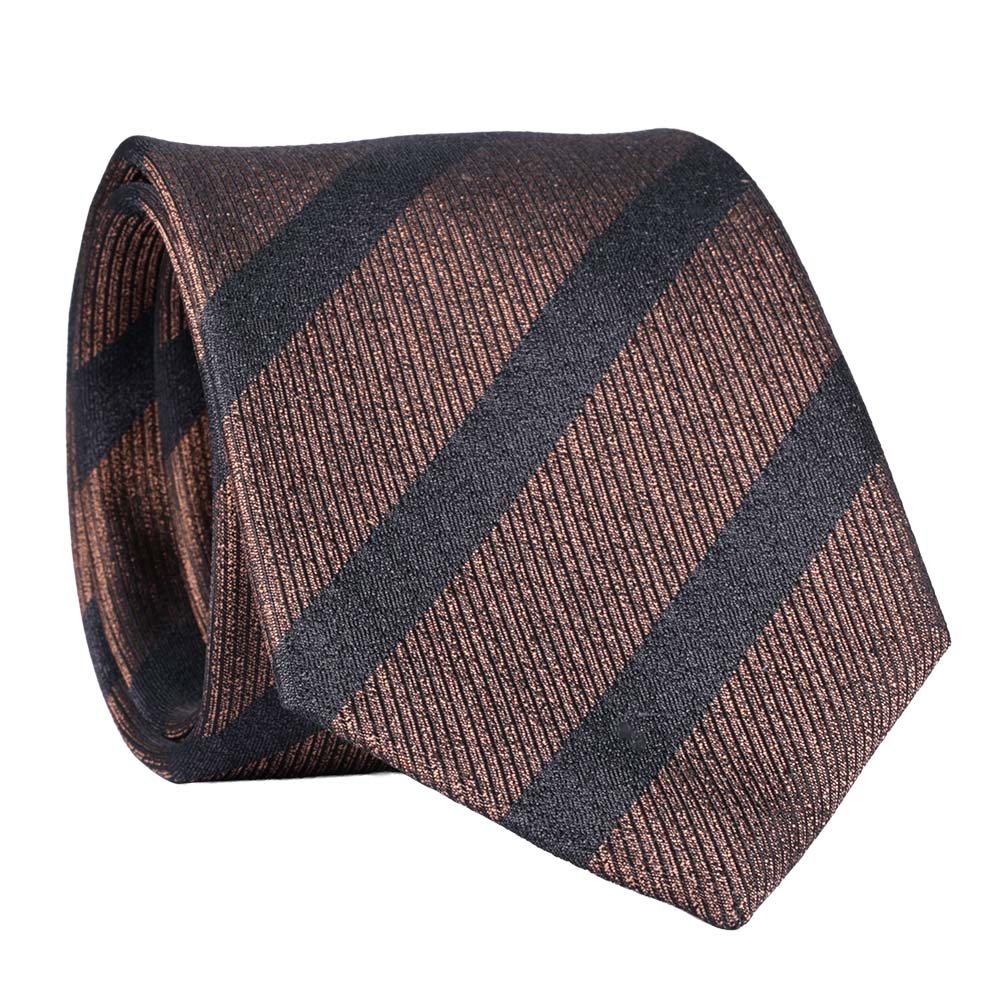 Sidenslips, mönstrad beige