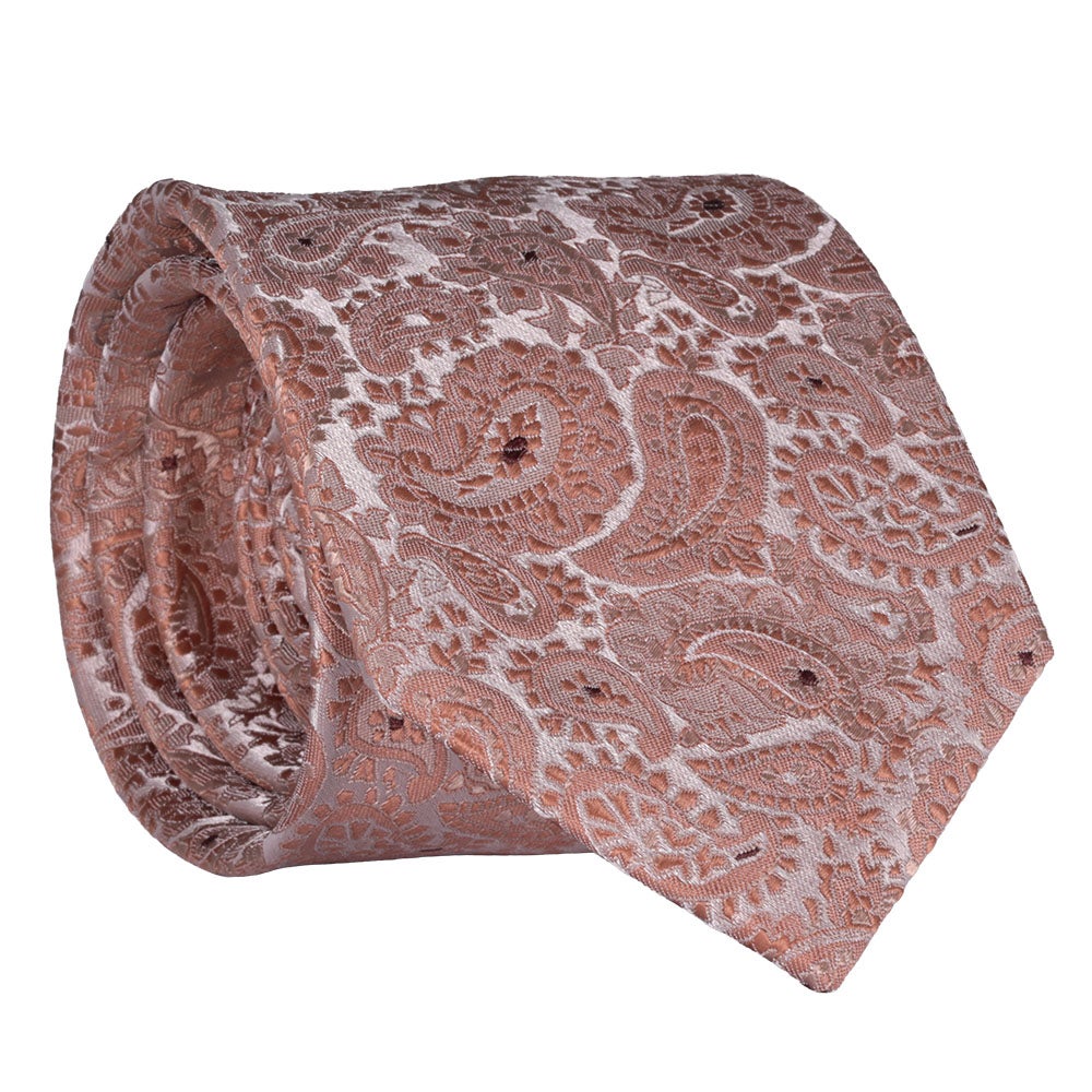 Sidenslips, mönstrad 020 beige