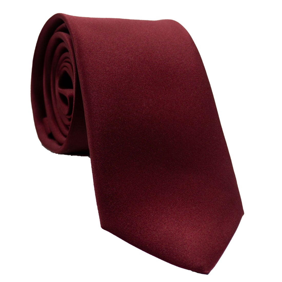 Slips, enfärgad vinröd