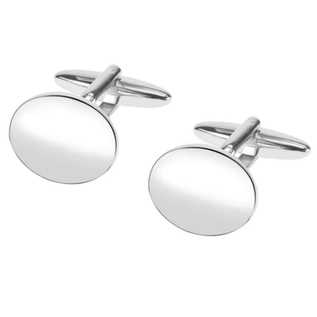 Manschettknapp Avesta silver