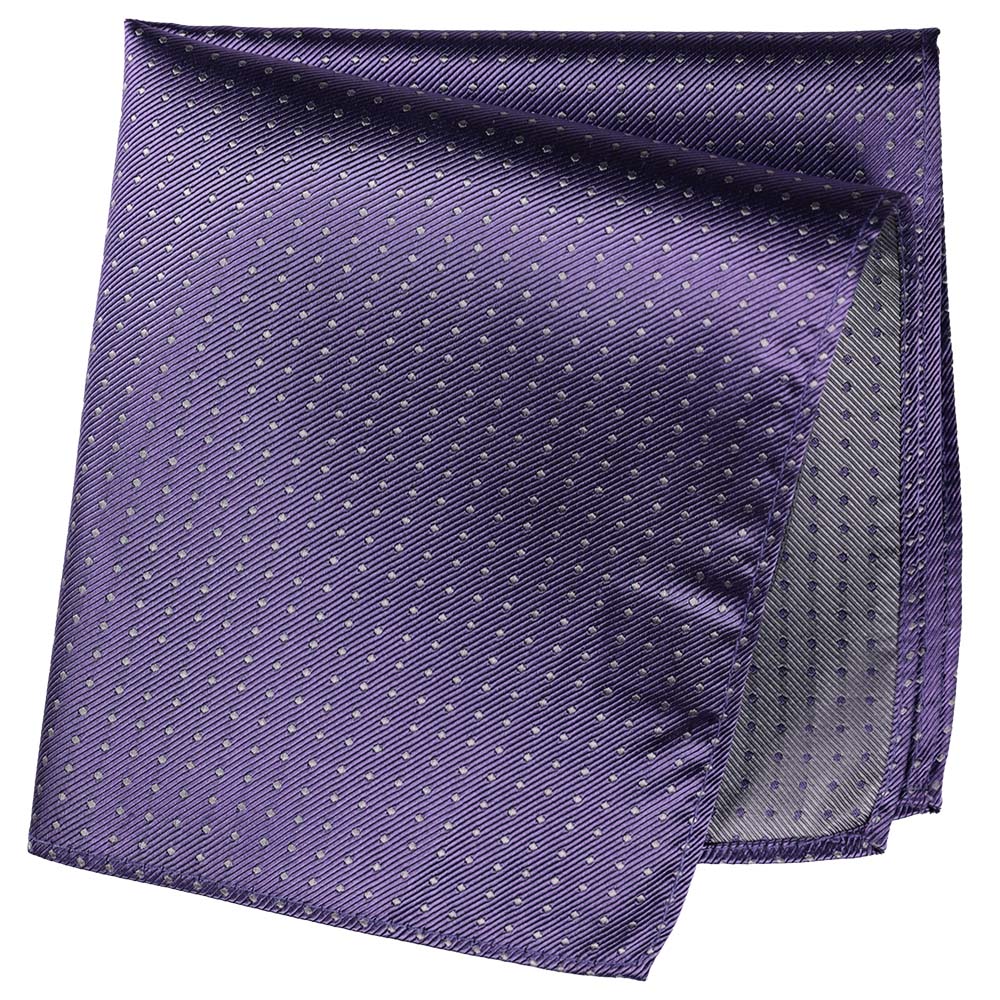 Sidennäsduk, mönstrad 001 ljuslila