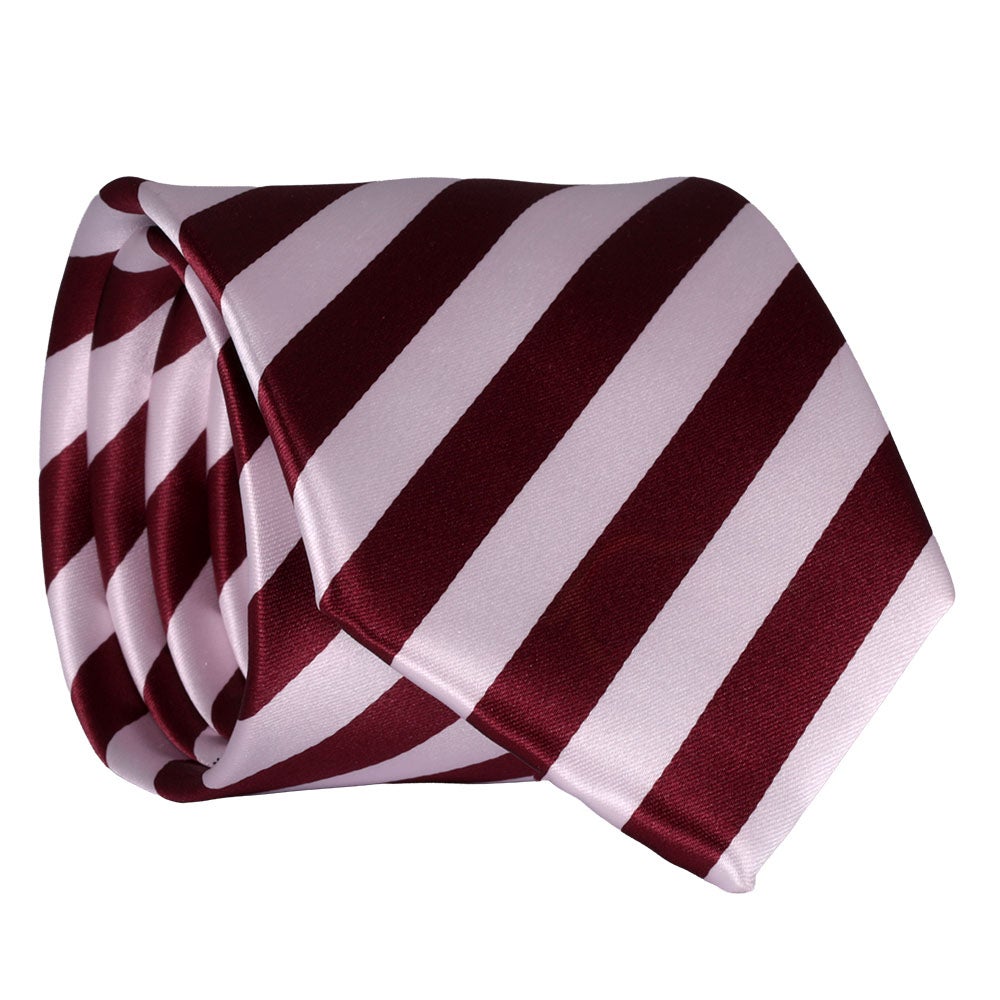 Slips mönstrad, röd