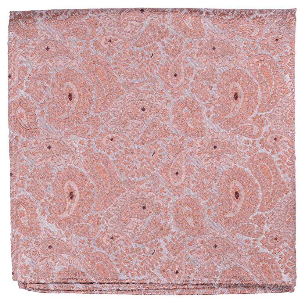 Sidennäsduk, mönstrad 020 beige