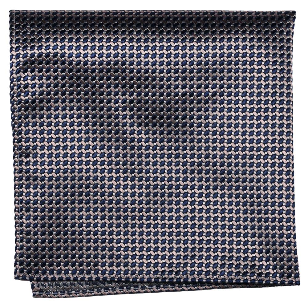 Sidennäsduk, mönstrad beige