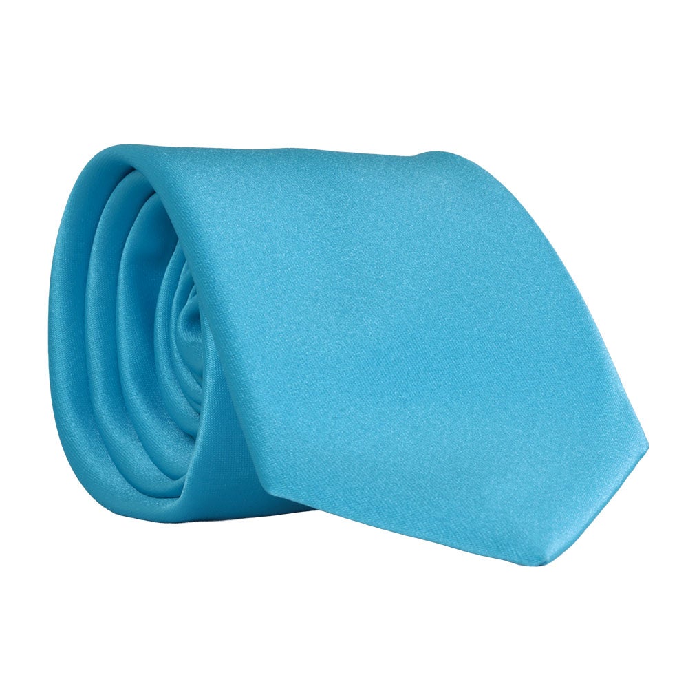 Slips, enfärgad turkos