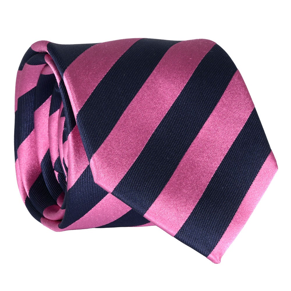 Sidenslips, mönstrad 024 rosa