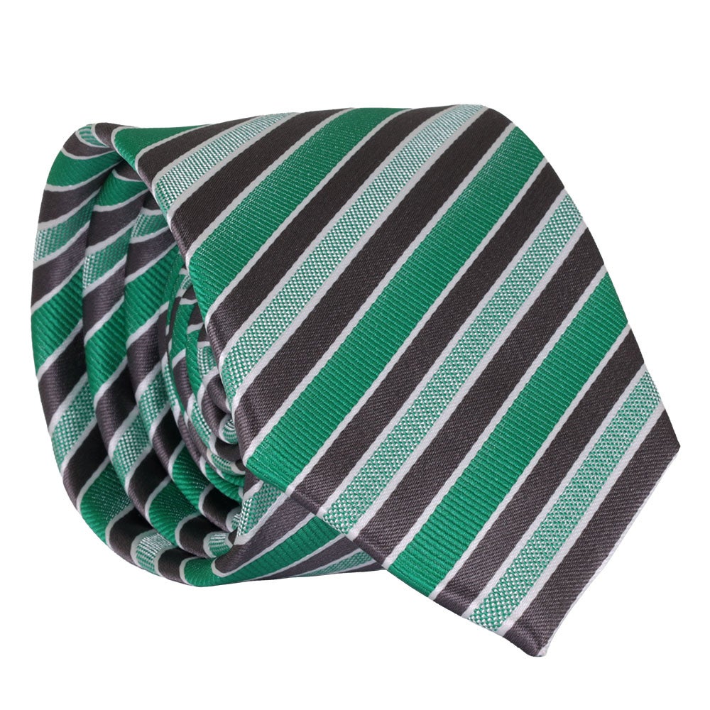 Slips mönstrad, grön