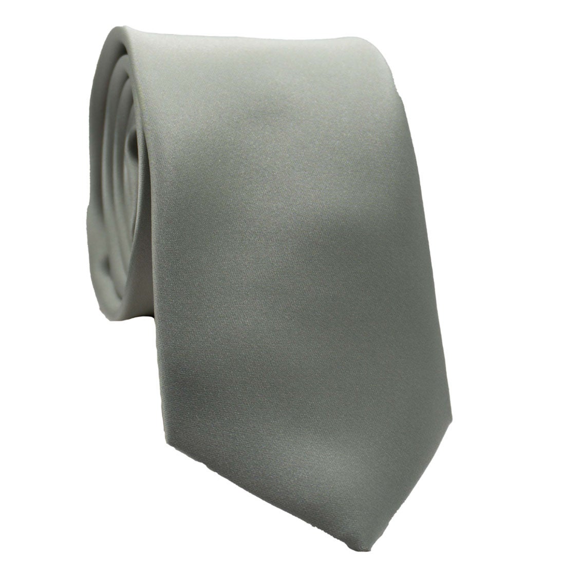 Slips, enfärgad silvergrå