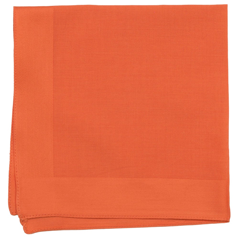 Ficknäsduk bomull orange