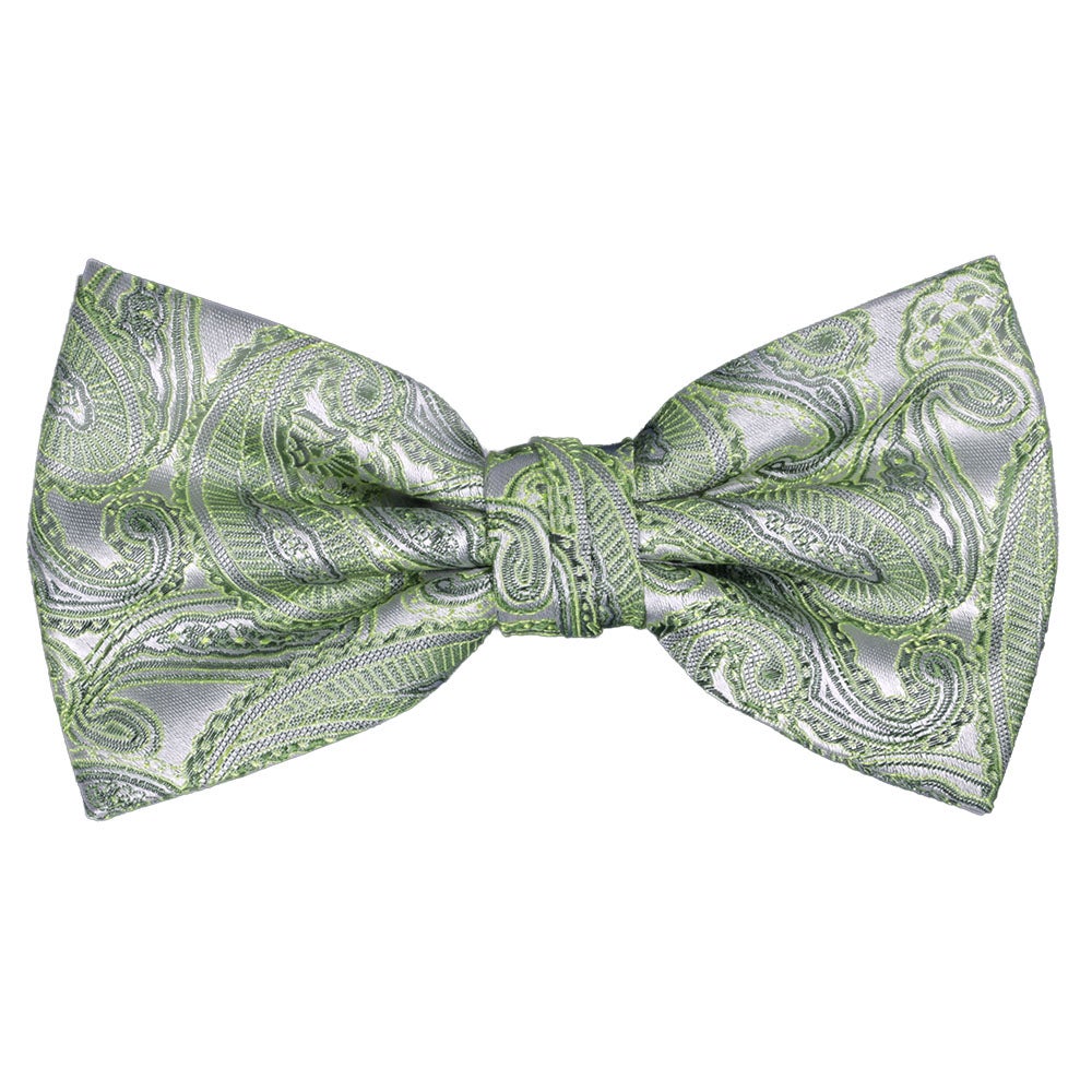 Sidenfluga, mönstrad 021 ljusgrön